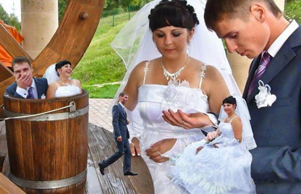 As piores ideias para fotos de casamento funny weird russian wedding photos 164 5ac49f08d0984 605 | Curiosidades | bizarro, casamento, fail, fotos, humor, ridículo, russia