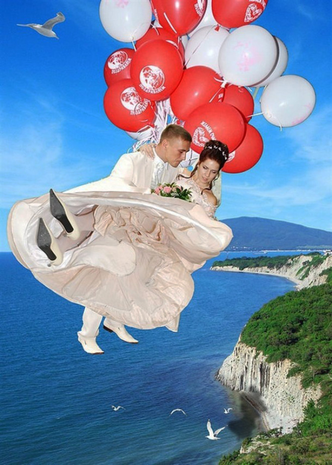 As piores ideias para fotos de casamento russian wedding pics20 | Curiosidades | bizarro, casamento, fail, fotos, humor, ridículo, russia