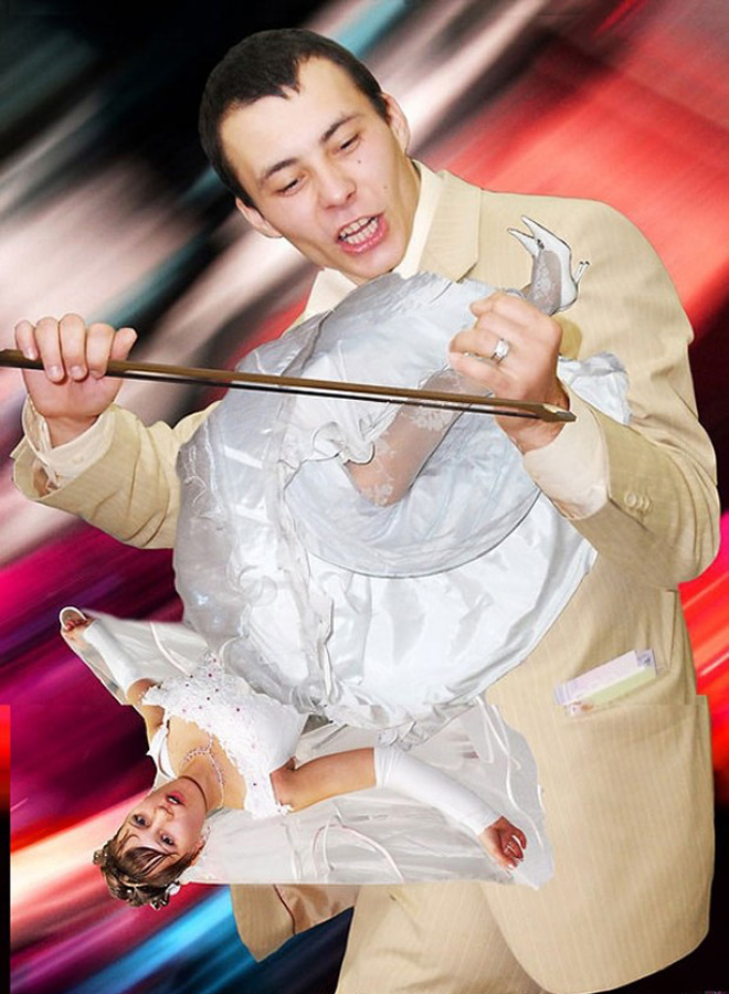As piores ideias para fotos de casamento russian wedding pics3 | Curiosidades | bizarro, casamento, fail, fotos, humor, ridículo, russia