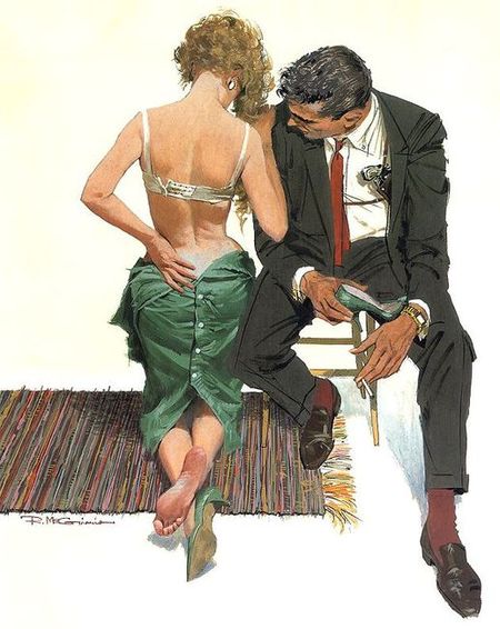 A arte de Robert McGinnis Robert McGinnis 1926 American Panter and Illustrator TuttArt 1 | Arte | Arte, artista, ilustração