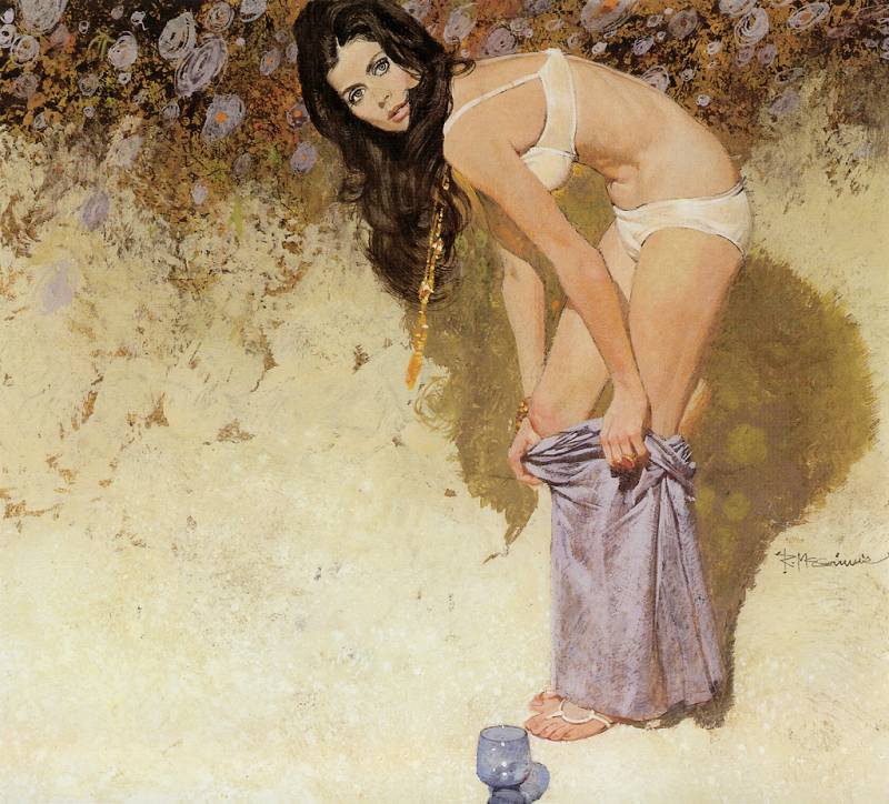 A arte de Robert McGinnis Robert McGinnis 1926 American Panter and Illustrator TuttArt 11 | Arte | Arte, artista, ilustração