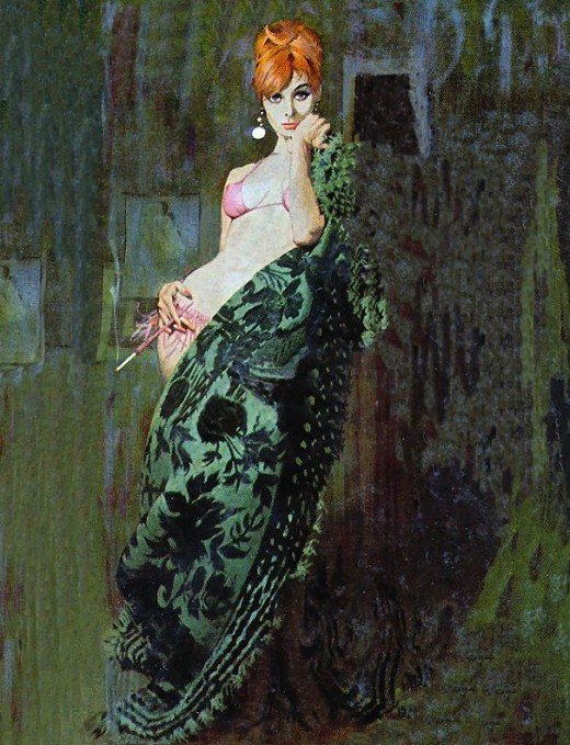 A arte de Robert McGinnis Robert McGinnis 1926 American Panter and Illustrator TuttArt 2 | Arte | Arte, artista, ilustração