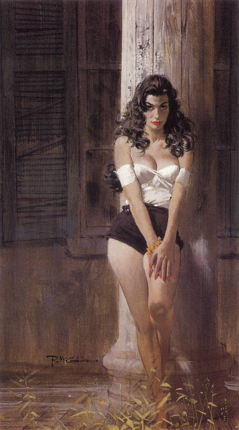 A arte de Robert McGinnis Robert McGinnis 1926 American Panter and Illustrator TuttArt 20 | Arte | Arte, artista, ilustração
