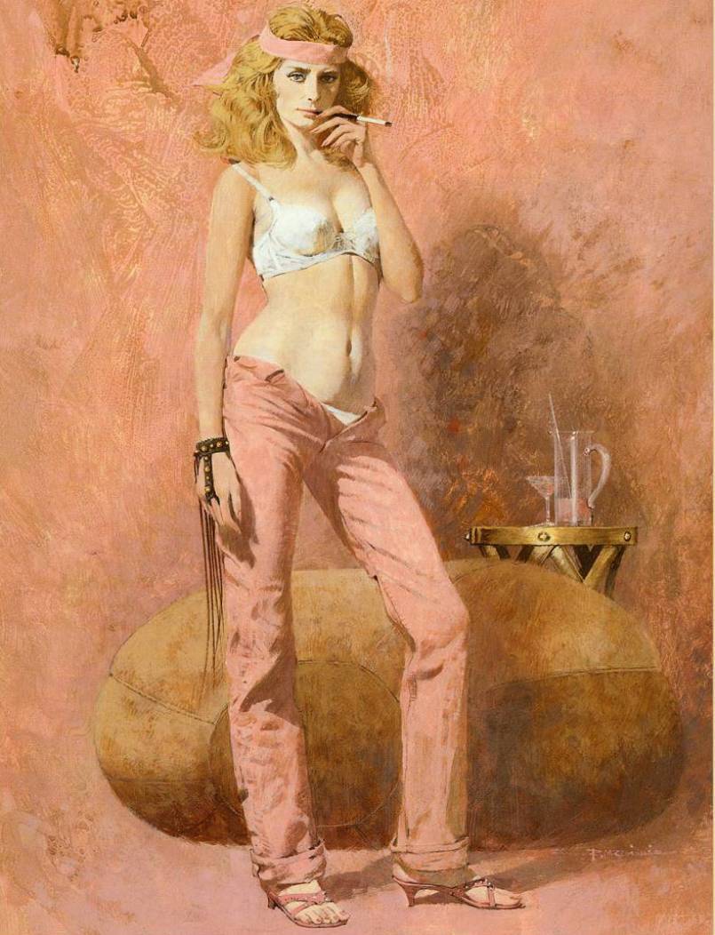 A arte de Robert McGinnis Robert McGinnis 1926 American Panter and Illustrator TuttArt 21 | Arte | Arte, artista, ilustração
