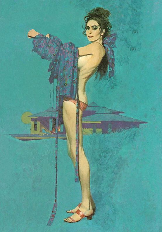 A arte de Robert McGinnis Robert McGinnis 1926 American Panter and Illustrator TuttArt 5 | Arte | Arte, artista, ilustração