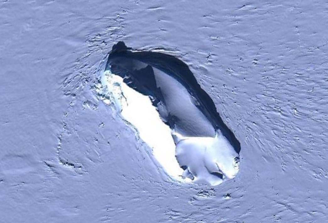 Encontrei um bagulho estranho na Antártica montanha avulsa2 | Curiosidades | antárctica, bizarro, curiosidades, mistérios, objeto estranho