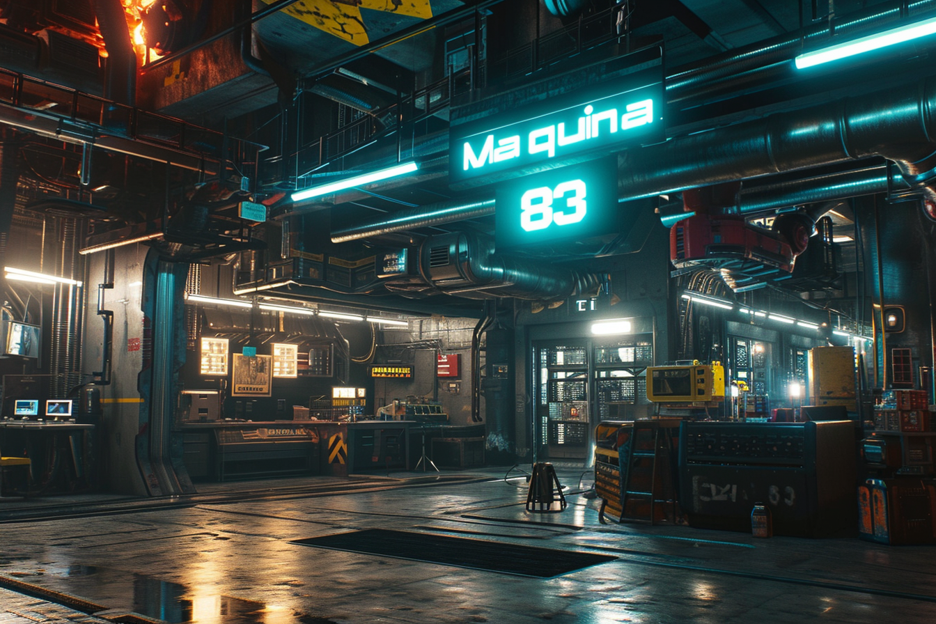 philipe3d a sci fi lab center hiperrealistic with the logo of a 6ffbfd7e b6dc 4ec6 9c68 de1ac9032875 | Video | conto, maquina 83, monstros, video