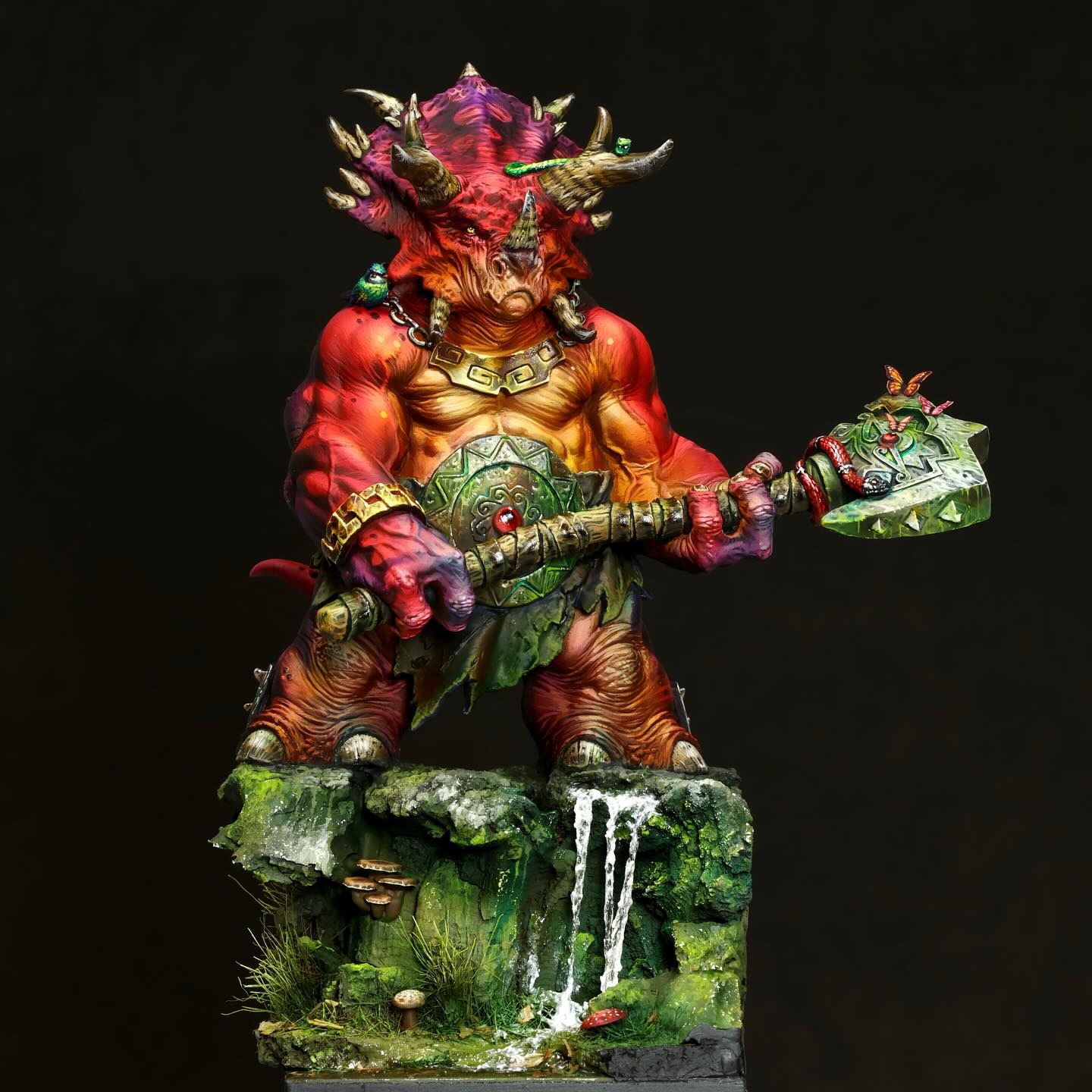A arte de pintar miniaturas 425938477 18423777619026686 9163594552345497903 n | Dicas | aerógrafo, Arte, dicas, miniatura, pintura, tintas