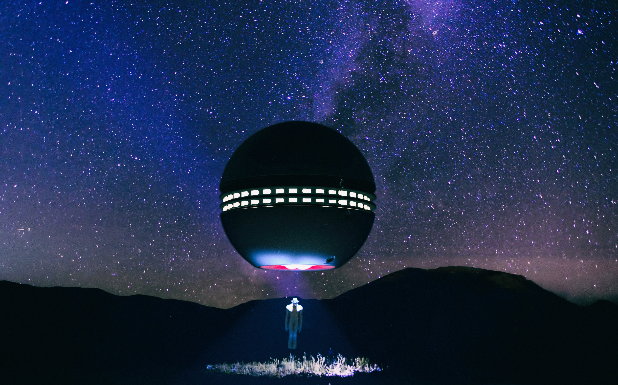 UFO theme artworks encontro no escuro.196 | Arte | alien, art, Arte, design, illustration, ufo