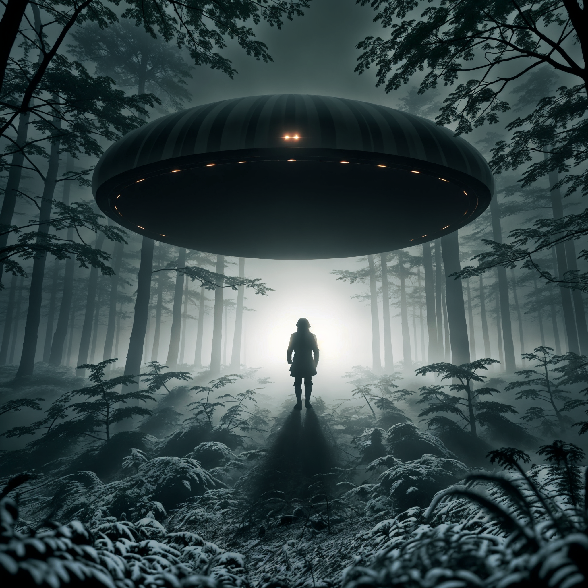 UFO theme artworks enhanced image 33 | Arte | alien, art, Arte, design, illustration, ufo