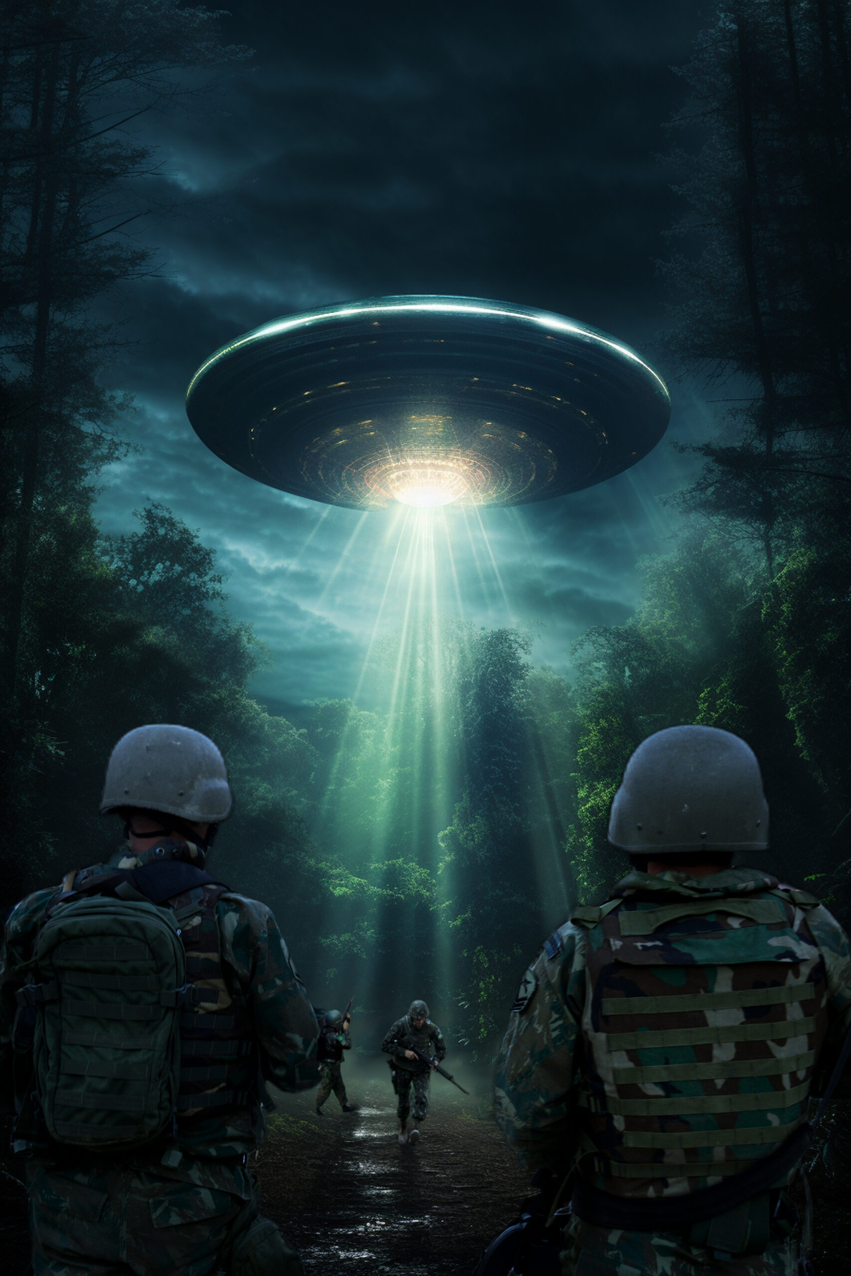 UFO theme artworks oppratoataque scaled | Arte | alien, art, Arte, design, illustration, ufo