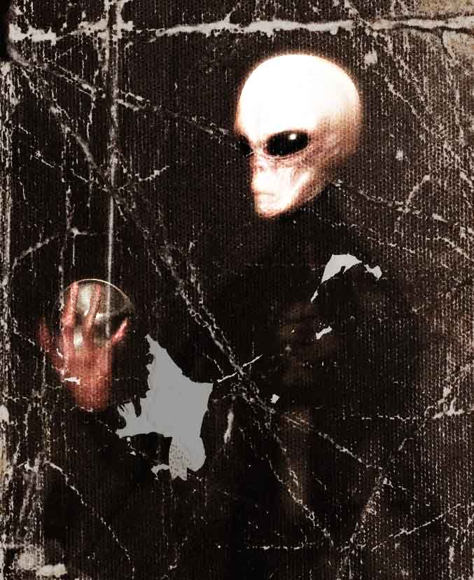 UFO theme artworks visitor oldphoto | Arte | alien, art, Arte, design, illustration, ufo