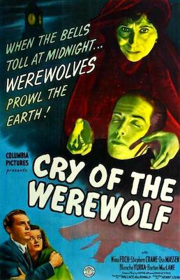 Os melhores filmes de lobisomens Cry of the werewolf poster | Curiosidades | curiosidades, dicas, filmes, listas
