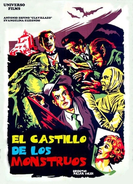 Os melhores filmes de lobisomens El castillo de los monstruos mexican movie poster md | Curiosidades | curiosidades, dicas, filmes, listas