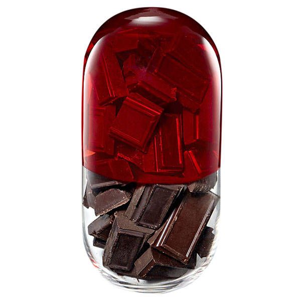 Chocolate: Uma Jornada Do Cacau ao Doce Amado Mundialmente 549932f8467e0 hbz the chocolate pill promo lgn | Curiosidades | alimento, chocolate, comida, curiosidades, curioso