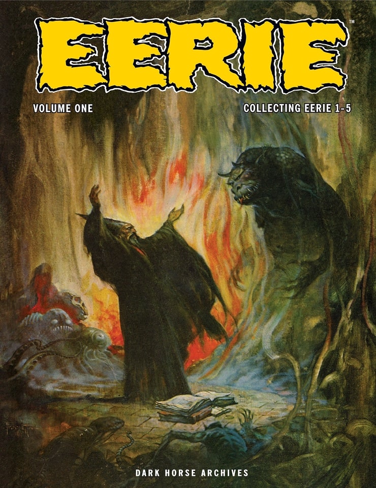 As capas incríveis da revista Eerie 740full eerie archives volume 1 cover | Arte | Arte, capa, revistas