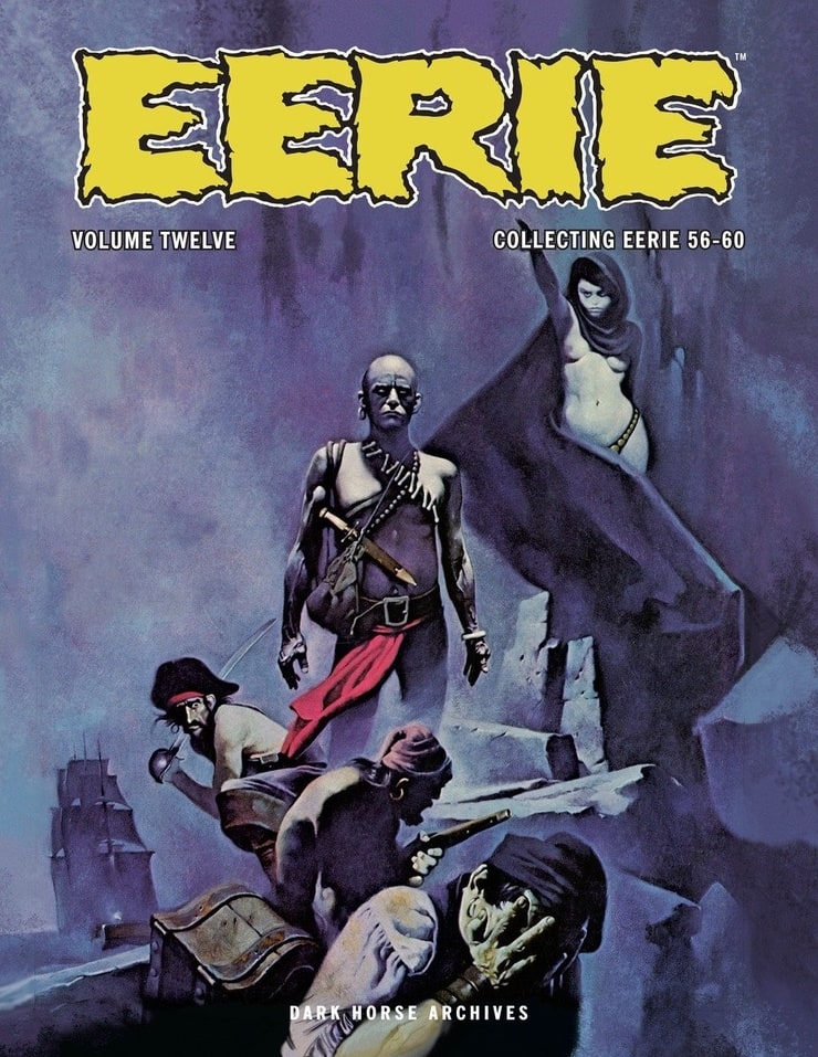 As capas incríveis da revista Eerie 740full eerie archives volume 12 cover | Arte | Arte, capa, revistas