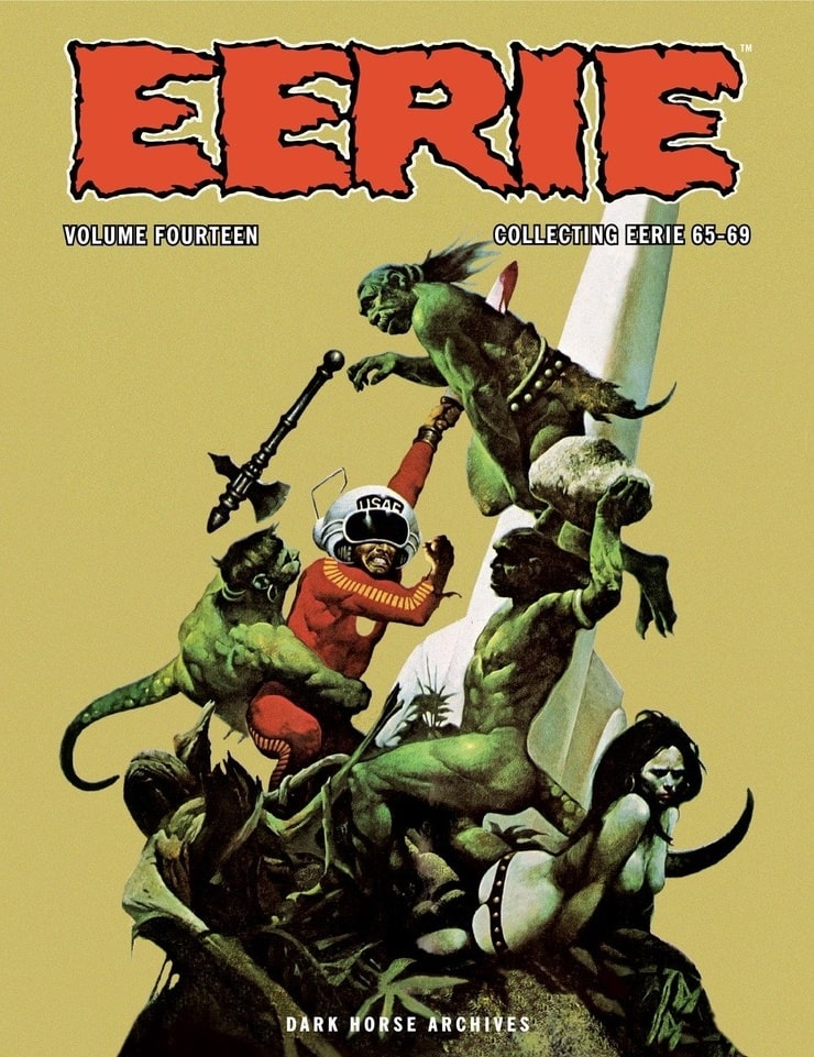 As capas incríveis da revista Eerie 740full eerie archives volume 14 cover | Arte | Arte, capa, revistas