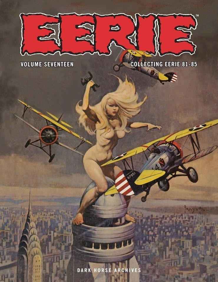 As capas incríveis da revista Eerie 740full eerie archives volume 17 cover | Arte | Arte, capa, revistas