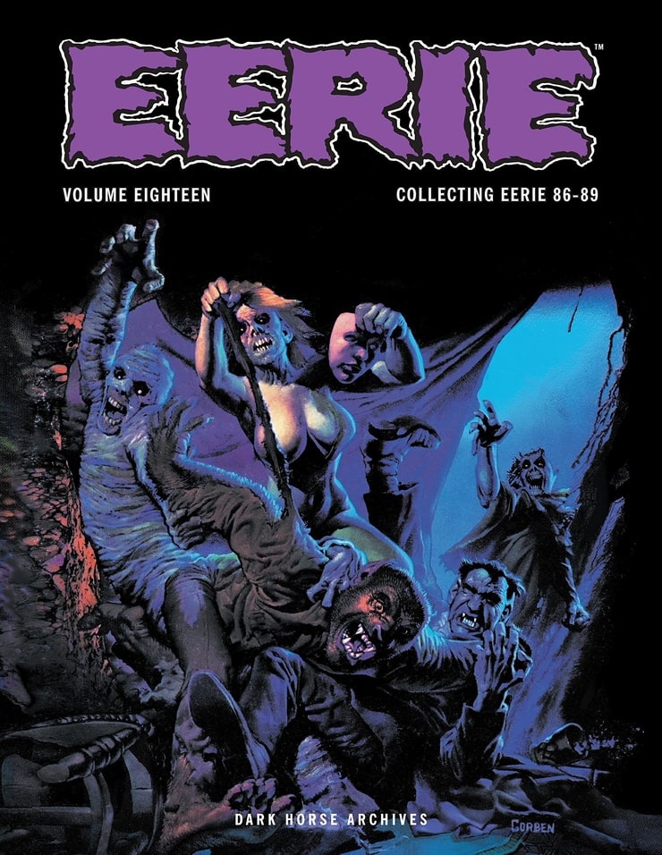 As capas incríveis da revista Eerie 740full eerie archives volume 18 cover | Arte | Arte, capa, revistas