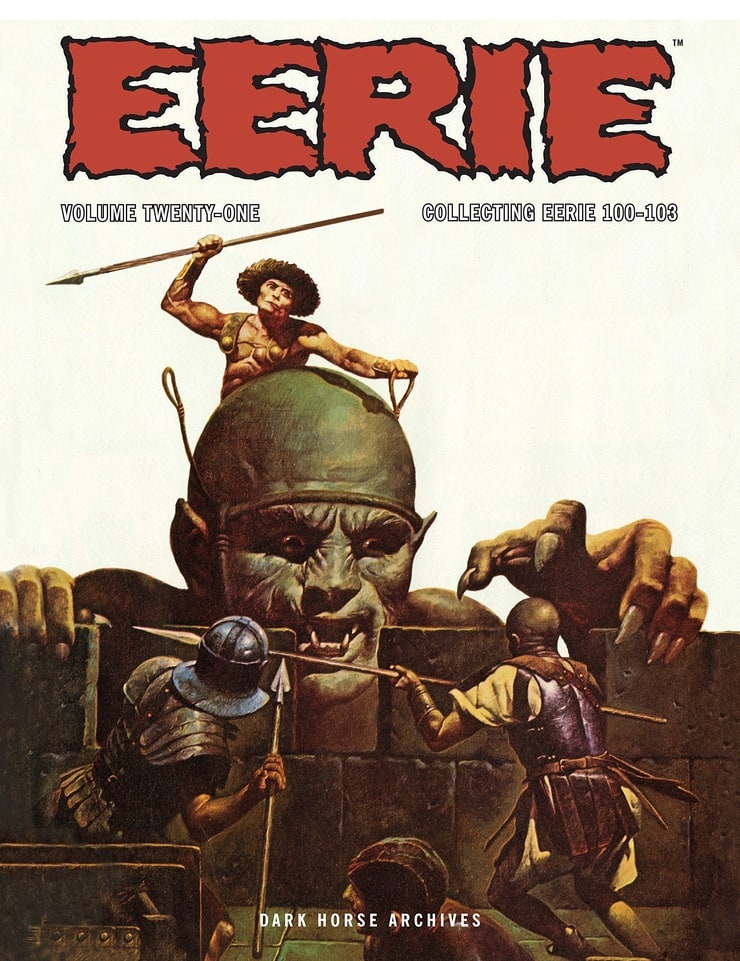 As capas incríveis da revista Eerie 740full eerie archives volume 21 cover | Arte | Arte, capa, revistas