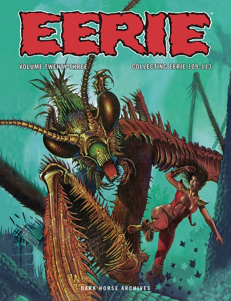 As capas incríveis da revista Eerie 740full eerie archives volume 23 cover | Arte | Arte, capa, revistas