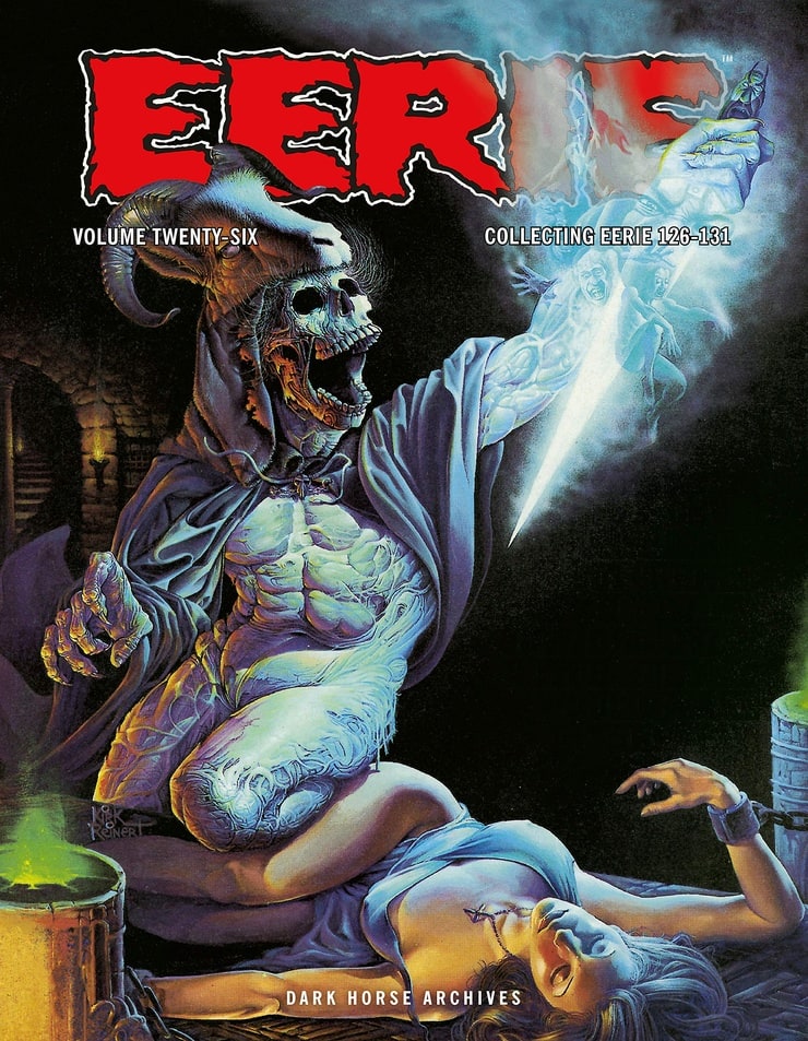 As capas incríveis da revista Eerie 740full eerie archives volume 26 cover | Arte | Arte, capa, revistas