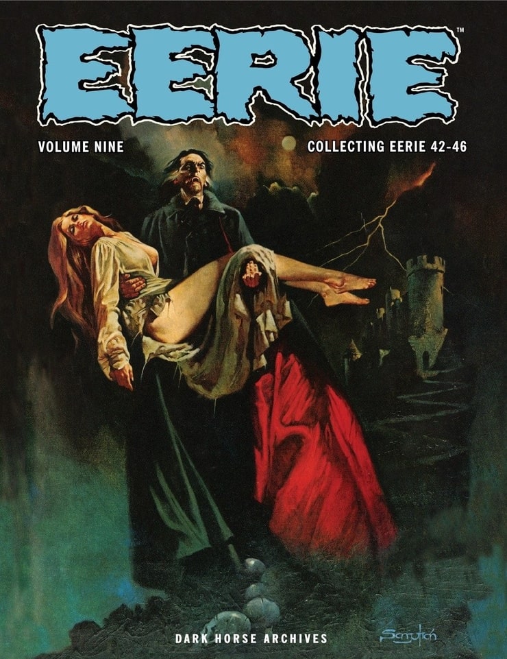 As capas incríveis da revista Eerie 740full eerie archives volume 9 cover | Arte | Arte, capa, revistas