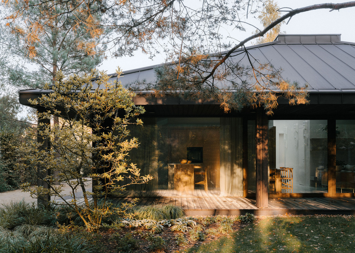 Bela casa ecológica integrada à natureza 149422223 original | Arquitetura | arquitetura, casa, polônia