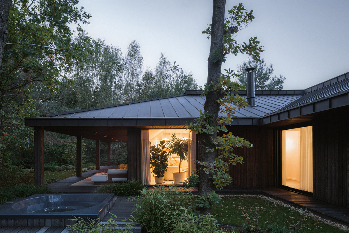 Bela casa ecológica integrada à natureza 149422643 original | Arquitetura | arquitetura, casa, polônia