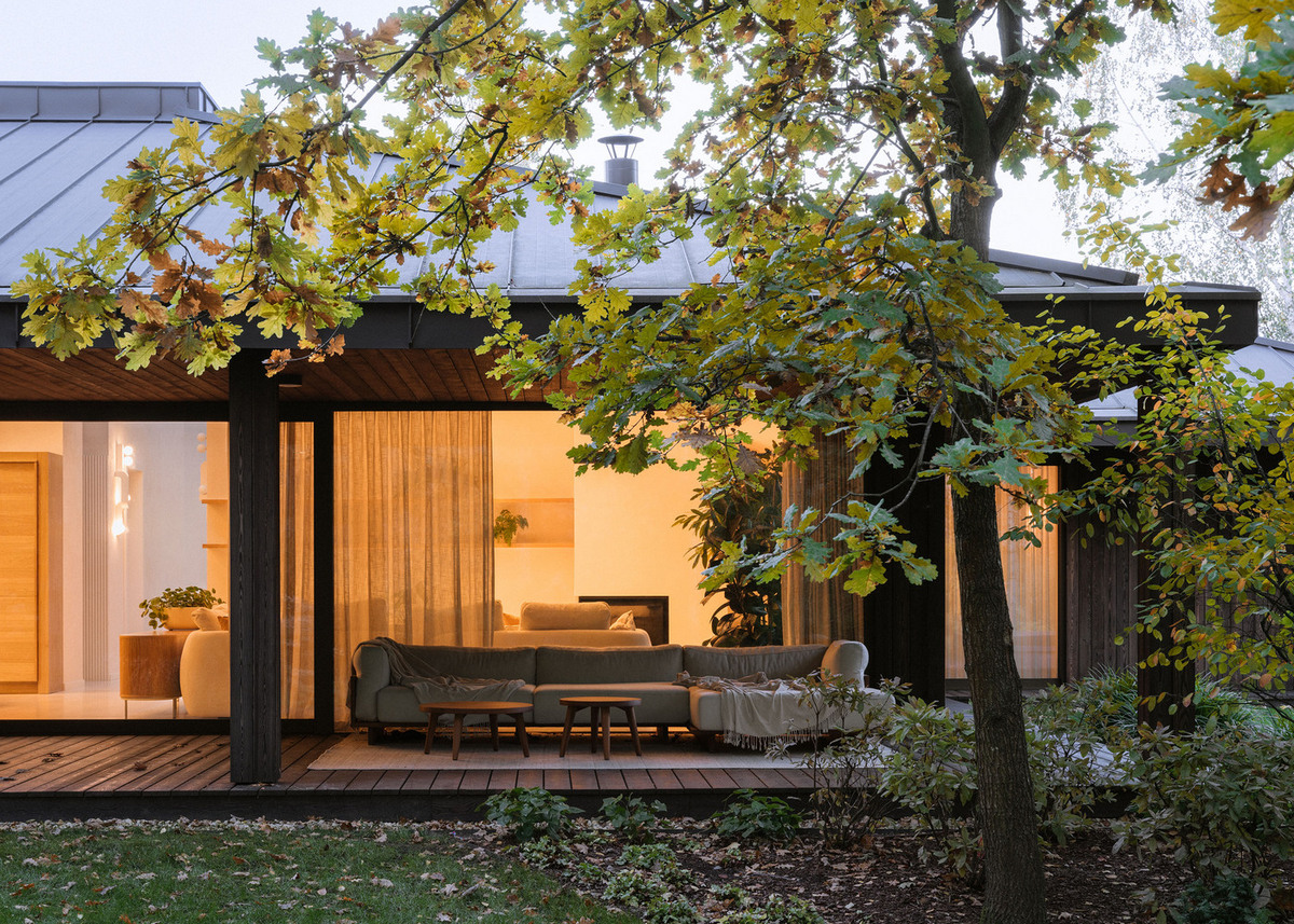 Bela casa ecológica integrada à natureza 149423063 original | Arquitetura | arquitetura, casa, polônia