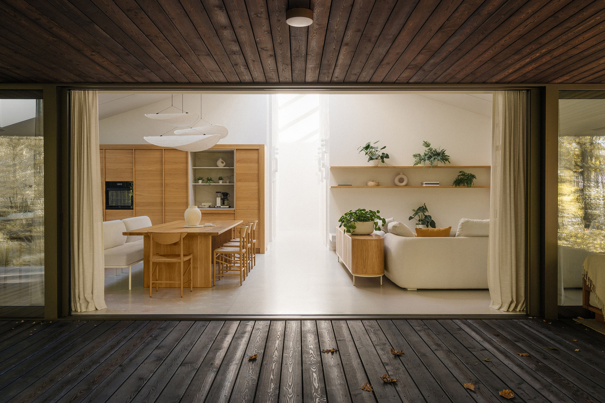 Bela casa ecológica integrada à natureza 149423427 original | Arquitetura | arquitetura, casa, polônia