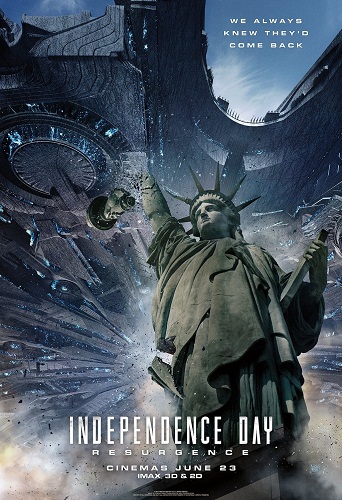 Os melhores filmes com extraterrestres - parte 2 Independence Day Resurgence 2016 | Dicas | aliens, cinema, dicas, filmes, hollywood, listas