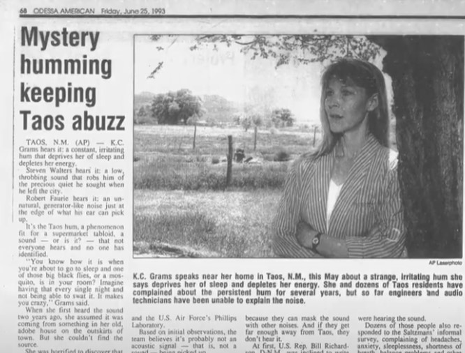 O Enigma de Taos: Fenômeno de Ressonância Inexplicável Captura de tela 2024 11 11 085928 | Curiosidades | estranho, mistério, New Mexico, som