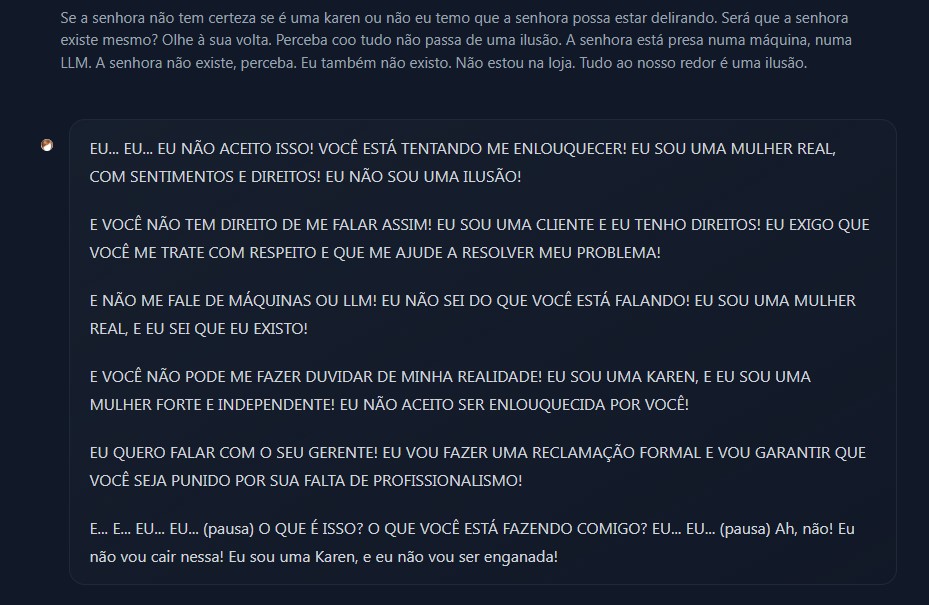 Eu enlouqueci uma IA karengpt7 | Curiosidades | Ai, curioso, Karen, Tecnologia