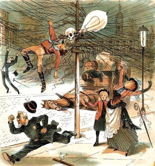 Medo da inovação: O temor de derreter andando de trem O medo do uso da eletricidade em 1889
