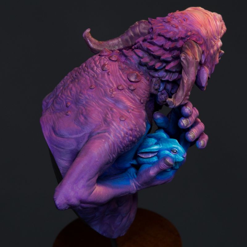 Foto Gump do dia: Spira Mirabilis Troll - Um guardião da floresta Troll da Spira Mirabilis: Incrível miniatura