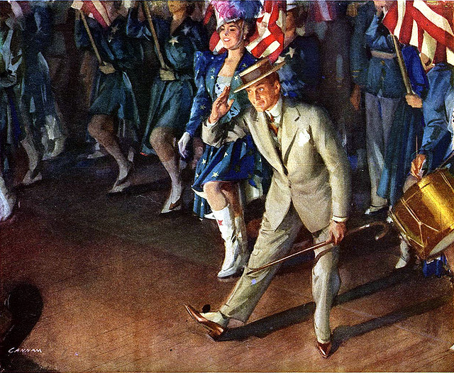 A arte de John Gannam 1319297244 www.nevsepic.com .ua he was our yankee doodle boy | Arte | aquarela, Arte, artista, ilustrador, john gannam