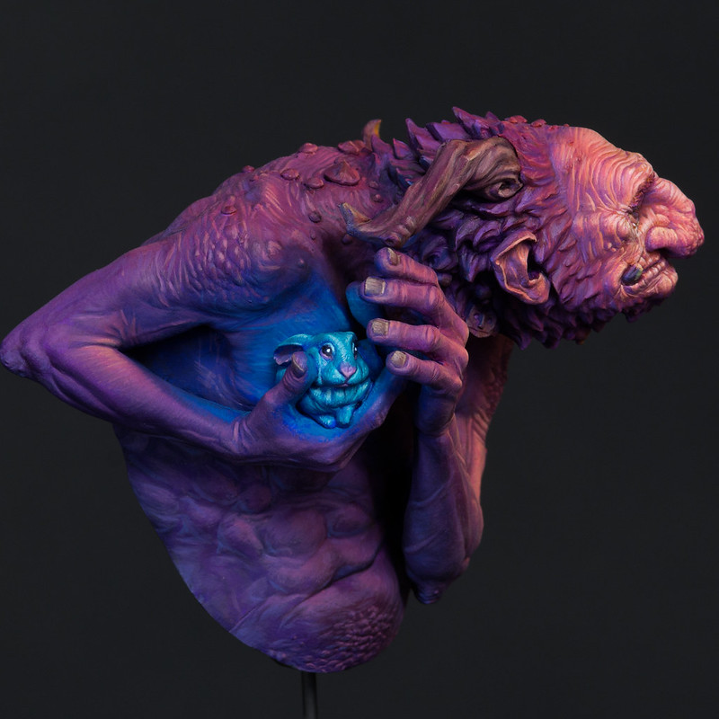 Foto Gump do dia: Spira Mirabilis Troll - Um guardião da floresta Troll da Spira Mirabilis: Incrível miniatura