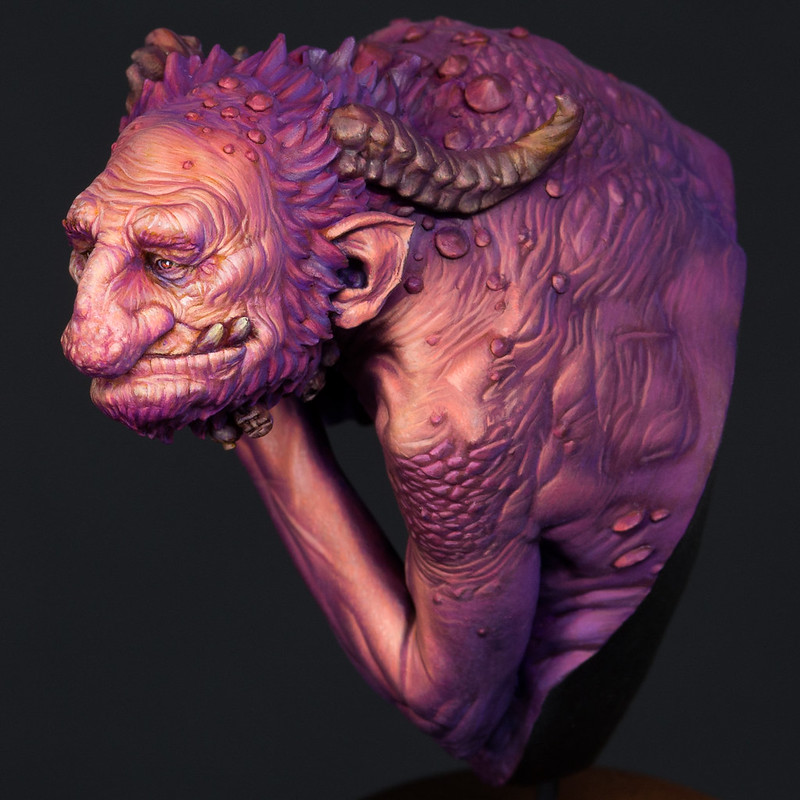Foto Gump do dia: Spira Mirabilis Troll - Um guardião da floresta Troll da Spira Mirabilis: Incrível miniatura