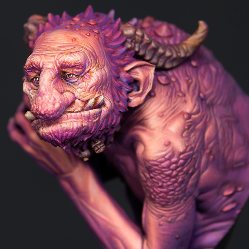 Foto Gump do dia: Spira Mirabilis Troll - Um guardião da floresta Troll da Spira Mirabilis: Incrível miniatura