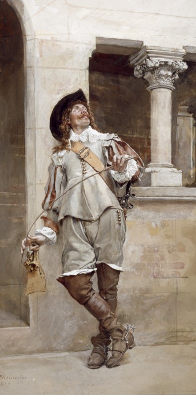 O retrato de Meissonier Captura de tela 2024 12 04 120156 | Arte | Arte, artista, ilustração, óleo sobre tela, pintura