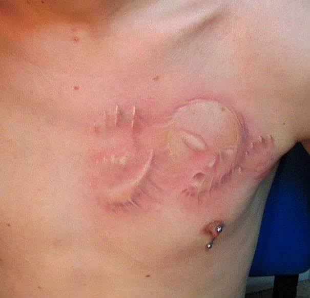 57 Tatuagens 3d que me impressionaram Tatuagem 3d