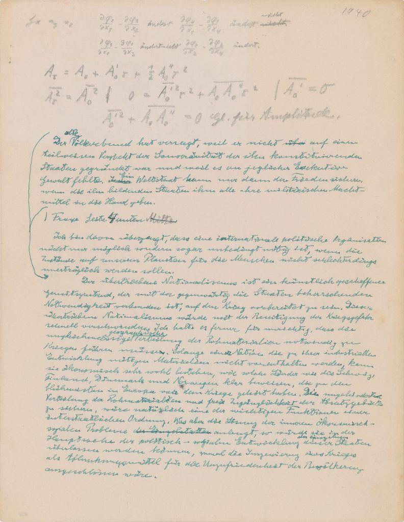 A teoria da paz mundial de Albert Einstein A teoria da paz mundial, texto de Albert Einstein