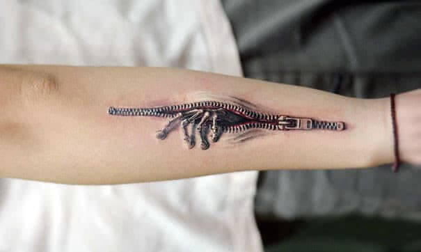 57 Tatuagens 3d que me impressionaram Tatuagens 3d