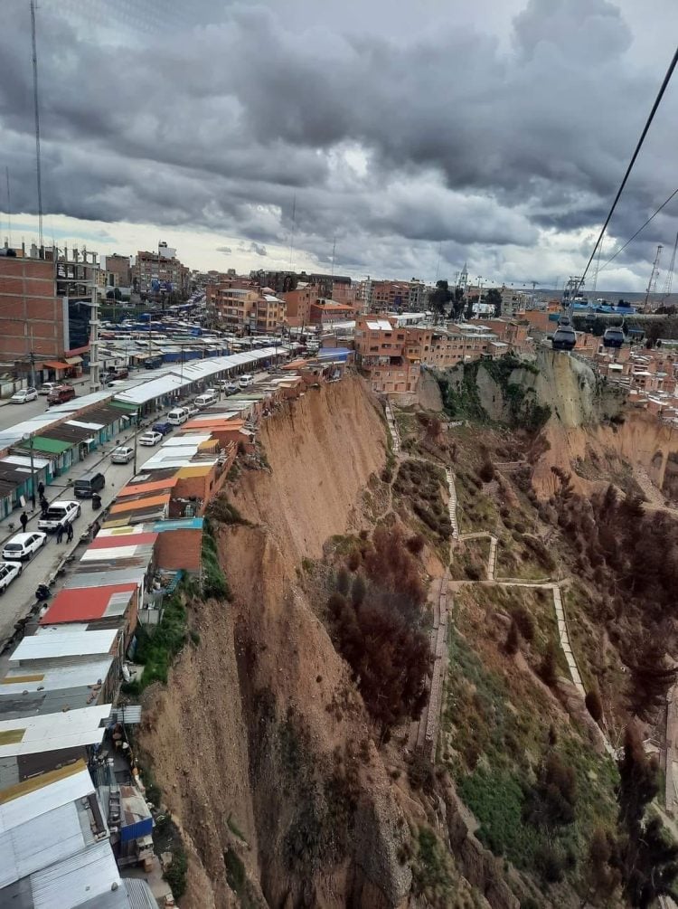 As "casas suicidas" da Bolívia casas suicidas na Bolívia