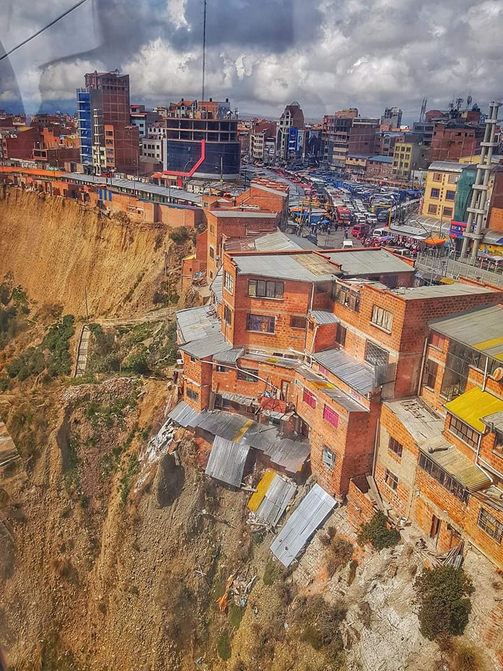 As "casas suicidas" da Bolívia casas suicidas na Bolívia