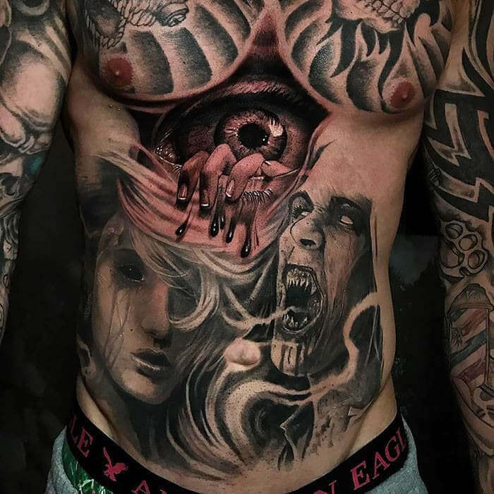57 Tatuagens 3d que me impressionaram Tatuagens 3d