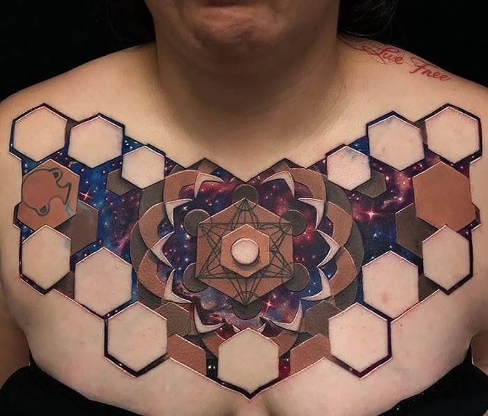 57 Tatuagens 3d que me impressionaram Tatuagens 3d
