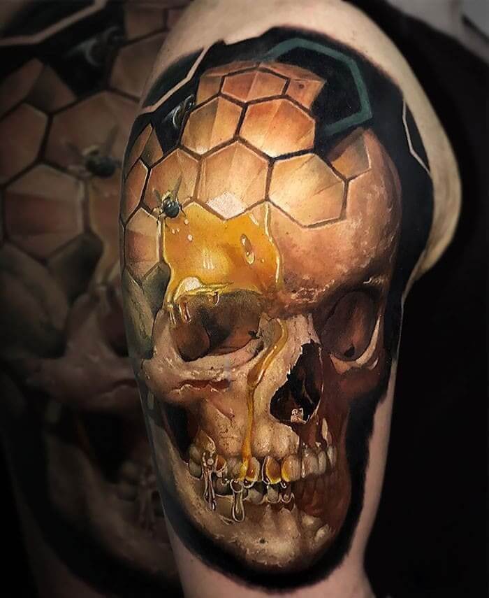 57 Tatuagens 3d que me impressionaram Tatuagens 3d